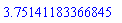 HFloat(3.7514118336684517)