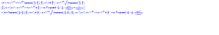 -9*(1+y(x)^3)^(1/3)*(x^3+1)^(2/3)*hypergeom([4/3, 5/3], [7/3], -x^3)*x^3*GAMMA(2/3)*(-y(x)^3)^(1/6)/(9*hypergeom([4/3, 5/3], [7/3], -y(x)^3)*y(x)^3*(-y(x)^3)^(1/6)*(1+y(x)^3)^(1/3)*GAMMA(2/3)-4*Pi*3^(1/2)*LegendreP(-1/3, -1/3, -y(x)^3/(1+y(x)^3)+1/(1+y(x)^3)))+9*y(x)^6*hypergeom([4/3, 5/3], [7/3], -y(x)^3)*GAMMA(2/3)*(-y(x)^3)^(1/6)/(9*hypergeom([4/3, 5/3], [7/3], -y(x)^3)*y(x)^3*(-y(x)^3)^(1/6)*(1+y(x)^3)^(1/3)*GAMMA(2/3)-4*Pi*3^(1/2)*LegendreP(-1/3, -1/3, -y(x)^3/(1+y(x)^3)+1/(1+y(x)^3)))+9*y(x)^3*hypergeom([4/3, 5/3], [7/3], -y(x)^3)*GAMMA(2/3)*(-y(x)^3)^(1/6)/(9*hypergeom([4/3, 5/3], [7/3], -y(x)^3)*y(x)^3*(-y(x)^3)^(1/6)*(1+y(x)^3)^(1/3)*GAMMA(2/3)-4*Pi*3^(1/2)*LegendreP(-1/3, -1/3, -y(x)^3/(1+y(x)^3)+1/(1+y(x)^3)))-4*(1+y(x)^3)^(2/3)*Pi*3^(1/2)*LegendreP(-1/3, -1/3, -(y(x)^3-1)/(1+y(x)^3))/(9*hypergeom([4/3, 5/3], [7/3], -y(x)^3)*y(x)^3*(-y(x)^3)^(1/6)*(1+y(x)^3)^(1/3)*GAMMA(2/3)-4*Pi*3^(1/2)*LegendreP(-1/3, -1/3, -y(x)^3/(1+y(x)^3)+1/(1+y(x)^3)))+4*(1+y(x)^3)^(1/3)*(x^3+1)^(1/3)*Pi*3^(1/2)*LegendreP(-1/3, -1/3, -(x^3-1)/(x^3+1))*(-y(x)^3)^(1/6)/((-x^3)^(1/6)*(9*hypergeom([4/3, 5/3], [7/3], -y(x)^3)*y(x)^3*(-y(x)^3)^(1/6)*(1+y(x)^3)^(1/3)*GAMMA(2/3)-4*Pi*3^(1/2)*LegendreP(-1/3, -1/3, -y(x)^3/(1+y(x)^3)+1/(1+y(x)^3))))