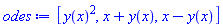 [y(x)^2, x+y(x), x-y(x)]