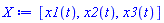 [x1(t), x2(t), x3(t)]