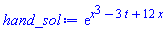 exp(x^3-3*t+12*x)
