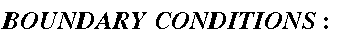 BOUNDARY*CONDITIONS: