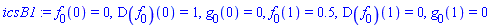 f[0](0) = 0, (D(f[0]))(0) = 1, g[0](0) = 0, f[0](1) = .5, (D(f[0]))(1) = 0, g[0](1) = 0