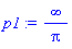 infinity/Pi