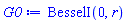 BesselI(0, r)