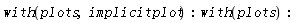 with(plots, implicitplot); with(plots)