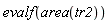 evalf(area(tr2))