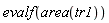 evalf(area(tr1))