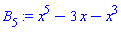 x^5-3*x-x^3