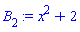 x^2+2
