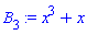 x^3+x