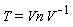 T = Vn/V