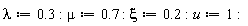 lambda := .3: