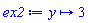 proc (y) options operator, arrow, function_assign; 3 end proc