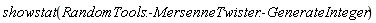 showstat(RandomTools:-MersenneTwister:-GenerateInteger)