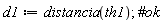 d1 := distancia(th1);