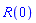 R(0)