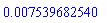0.7539682540e-2