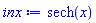 sech(x)