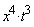 x^4*t^3