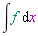 int(f, x)