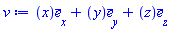 Vector(3, {(1) = x, (2) = y, (3) = z})