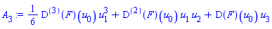 (1/6)*((D@@3)(F))(u[0])*u[1]^3+((D@@2)(F))(u[0])*u[1]*u[2]+(D(F))(u[0])*u[3]