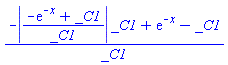(-abs((-exp(-x)+_C1)/_C1)*_C1+exp(-x)-_C1)/_C1