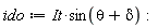 ido := It*sin(theta+delta)