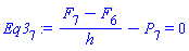 Eq3[7] := (F[7]-F[6])/h-P[7] = 0