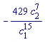 -429*c[2]^7/c[1]^15
