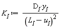 K[I] := D[I]*y[I]/(L[I]-u[I])^2
