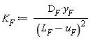 K[F] := D[F]*y[F]/(L[F]-u[F])^2