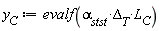 y[C] := evalf(alpha[stst]*Delta[T]*L[C])