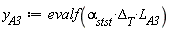 y[A3] := evalf(alpha[stst]*Delta[T]*L[A3])