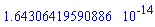 HFloat(1.6430641959088563e-14)