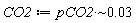 CO2 := `~`[`*`](pCO2, 0.3e-1)