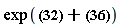 exp(I*x-((1/2)*I)*t+(I*x-((1/2)*I)*t)/(1+((1/17)*I)*t))