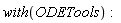 with(ODETools)