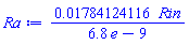 0.1784124116e-1*Rin/(6.8*e-9)