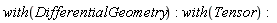 with(DifferentialGeometry); with(Tensor)