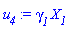 gamma__1*X__1
