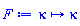 proc (kappa) options operator, arrow; kappa end proc