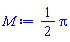 (1/2)*Pi