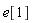e[1]