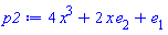 4*x^3+2*x*e[2]+e[1]