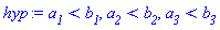 a__1 < b__1, a__2 < b__2, a__3 < b__3