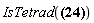Physics:-Tetrads:-IsTetrad(Matrix(%id = 18446744078449920590))
