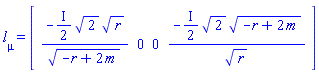 Physics:-Tetrads:-l_[mu] = Vector[row](%id = 18446744078467506038)