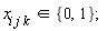 `in`(x[i*j*k], {0, 1});